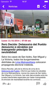 Perú Decide screenshot 2