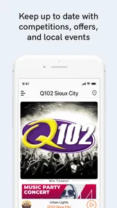 Q102 Sioux City screenshot 2