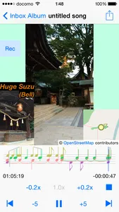 μ Rec - multimedia recorder and player (synchronize photo, video, audio, text, and location) with export & share function screenshot 0