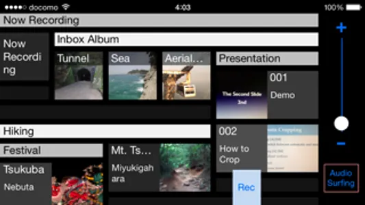 μ Rec - multimedia recorder and player (synchronize photo, video, audio, text, and location) with export & share function screenshot 2