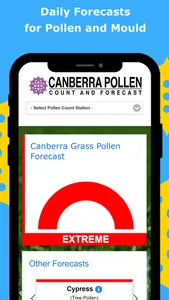 Canberra Pollen Count screenshot 0