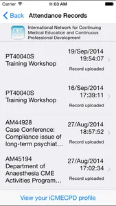 iCMECPD screenshot 0