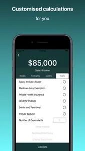 Tax Calc Aussie screenshot 1