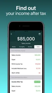 Tax Calc Aussie screenshot 2