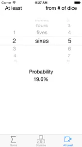 Dice Probability screenshot 2