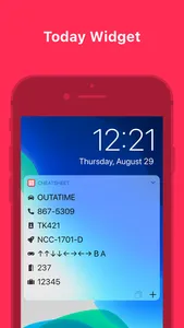 Cheatsheet — Notes Widget screenshot 5