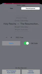 Orthodox Christian Calendar screenshot 2