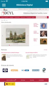 Bibliotecas Castilla y León screenshot 6