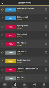 UAE Cinema Showtimes - Lite screenshot 3