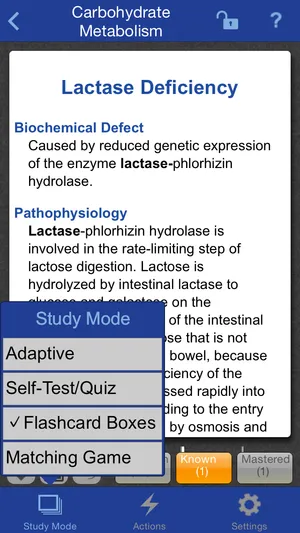 Biochemistry and Genetics Lange Flash Cards screenshot 3