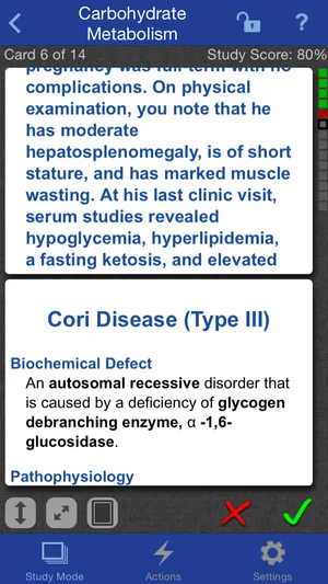 Biochemistry and Genetics Lange Flash Cards screenshot 4