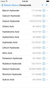 Molarity Abacus screenshot 1