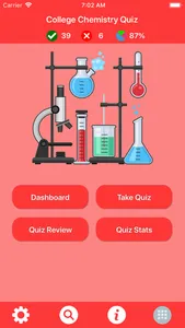 College Chemistry Quiz screenshot 0