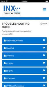 INX Troubleshooting Guide screenshot 1