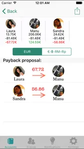 PayMeKaty - share expenses screenshot 3