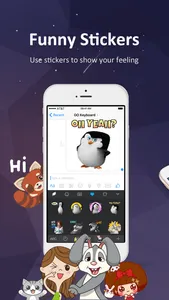 GO Keyboard-Emojis&Cool Themes screenshot 5