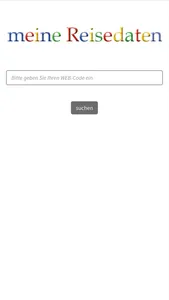 meinereisedaten screenshot 0