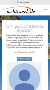 meinereisedaten screenshot 1