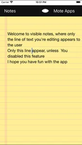 Invisible Notes screenshot 1