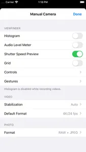 Manual Camera 4 screenshot 4