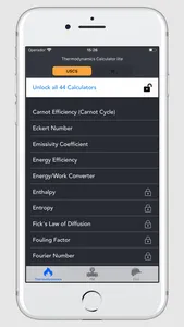 Thermodynamics Calculator lite screenshot 0