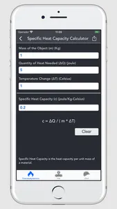 Thermodynamics Calculator lite screenshot 2