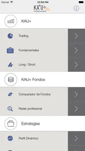 Kau finanzas investment in stock market strategies screenshot 0