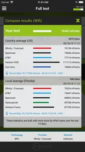 nPerf internet speed test screenshot 4