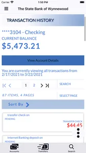 SBW Mobile Banking screenshot 2