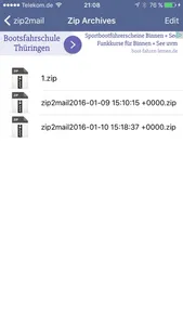 ZIP - file compression screenshot 2