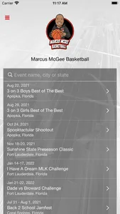 Marcus McGee Basketball screenshot 0