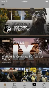 Wofford Terriers screenshot 0