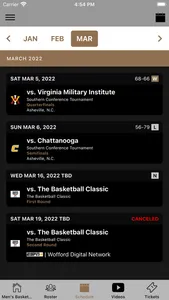 Wofford Terriers screenshot 1