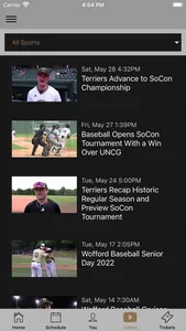 Wofford Terriers screenshot 3