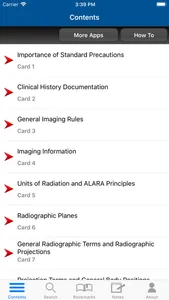 Radiographic Positioning Cards screenshot 1