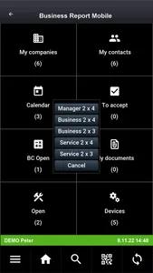 BusinessReport Mobile CRM screenshot 1