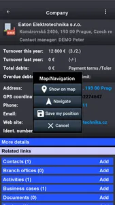 BusinessReport Mobile CRM screenshot 4