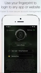 Fingerprint Login:PassKey Lock screenshot 3