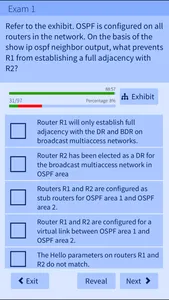 CCNP Route 300-101 Implementing IP Routing Exam screenshot 1