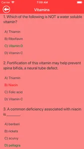 Human Nutrition Quizzes screenshot 6