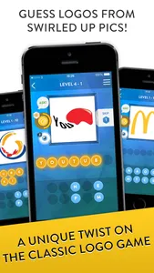 Swirly Logos - Guess the Logo, Emblem & Brand Name Quiz Game screenshot 0