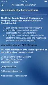 Union County NJ Votes screenshot 3