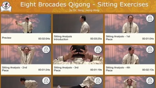 Eight Brocades Qigong Sitting screenshot 2