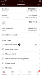 Landmark Bank Mobile Banking screenshot 2