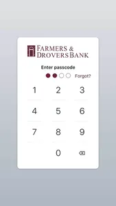 Farmers & Drovers Bank Mobile screenshot 0