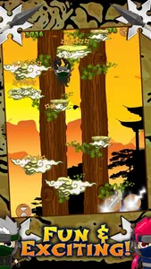 Awesome Ninja Jump Adventure Game FREE screenshot 3