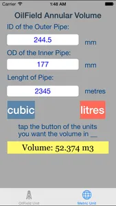 OilField Annular Volume Pro screenshot 1