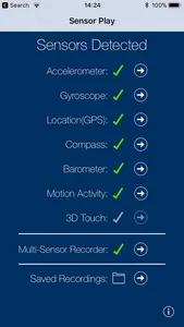 Sensor Play - Data Recorder screenshot 0