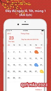 Calunar - Lịch âm Quý Mão screenshot 1