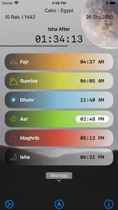 Prayer Times Today screenshot 0